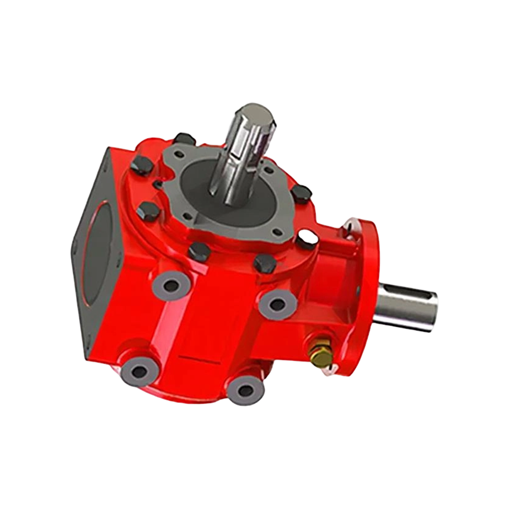 ND B330 Incrementador de velocidad helicoidal de hierro fundido de relación 1:3 90° Caja de cambios agrícola