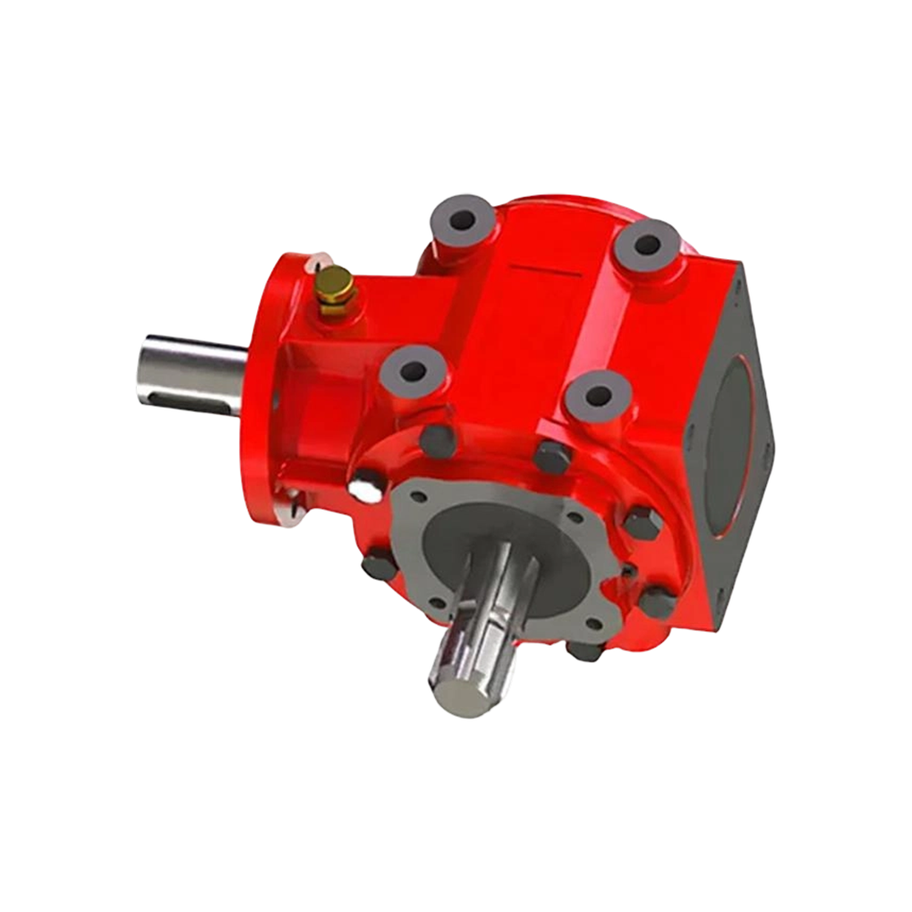 ND B330 Incrementador de velocidad helicoidal de hierro fundido de relación 1:3 90° Caja de cambios agrícola