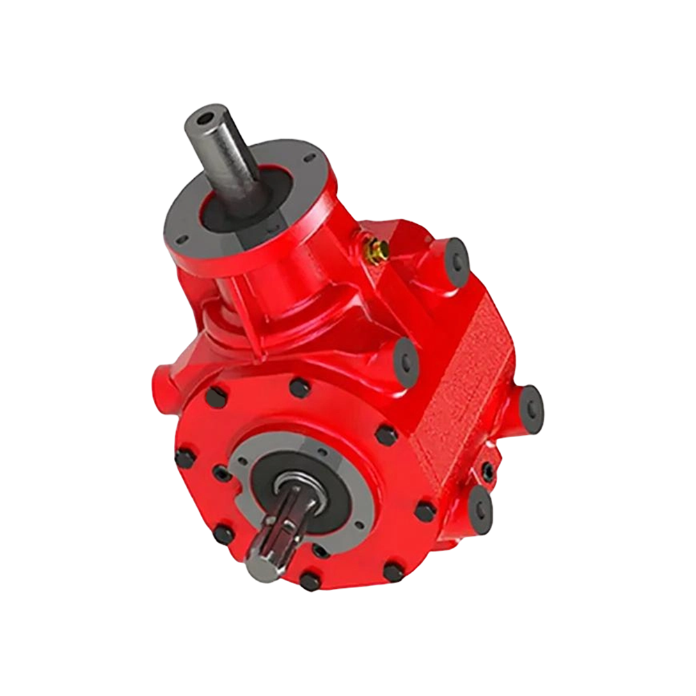 Caja de cambios helicoidal de hierro fundido ND B315 con instalación vertical de 90 grados para transmisión de energía agrícola