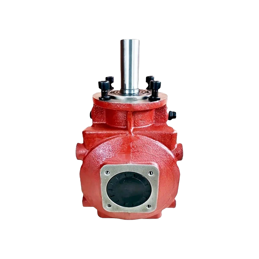 ND B198 Reductor de engranajes PTO vertical de hierro fundido para equipos trituradores de madera