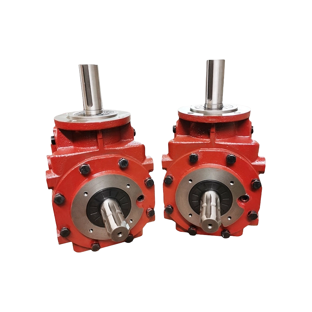 ND B198 Reductor de engranajes PTO vertical de hierro fundido para equipos trituradores de madera