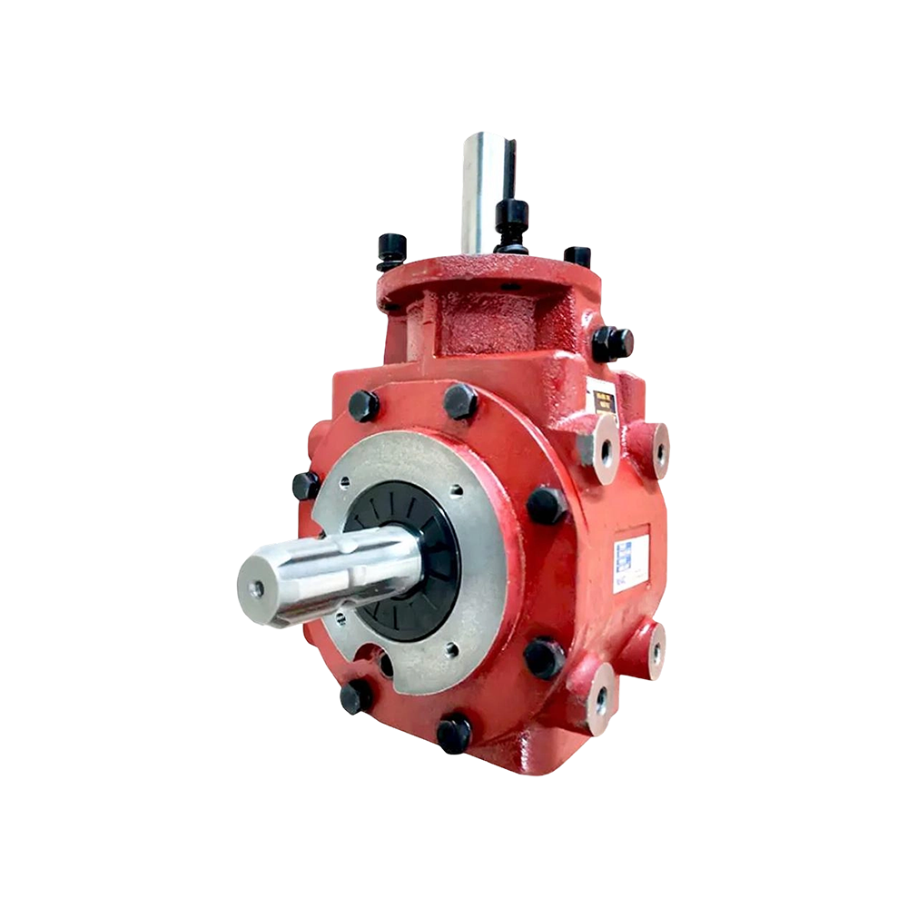 ND B198 Reductor de engranajes PTO vertical de hierro fundido para equipos trituradores de madera